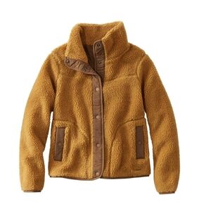 L.L. Bean Sherpa Fleece Teddy Jacket